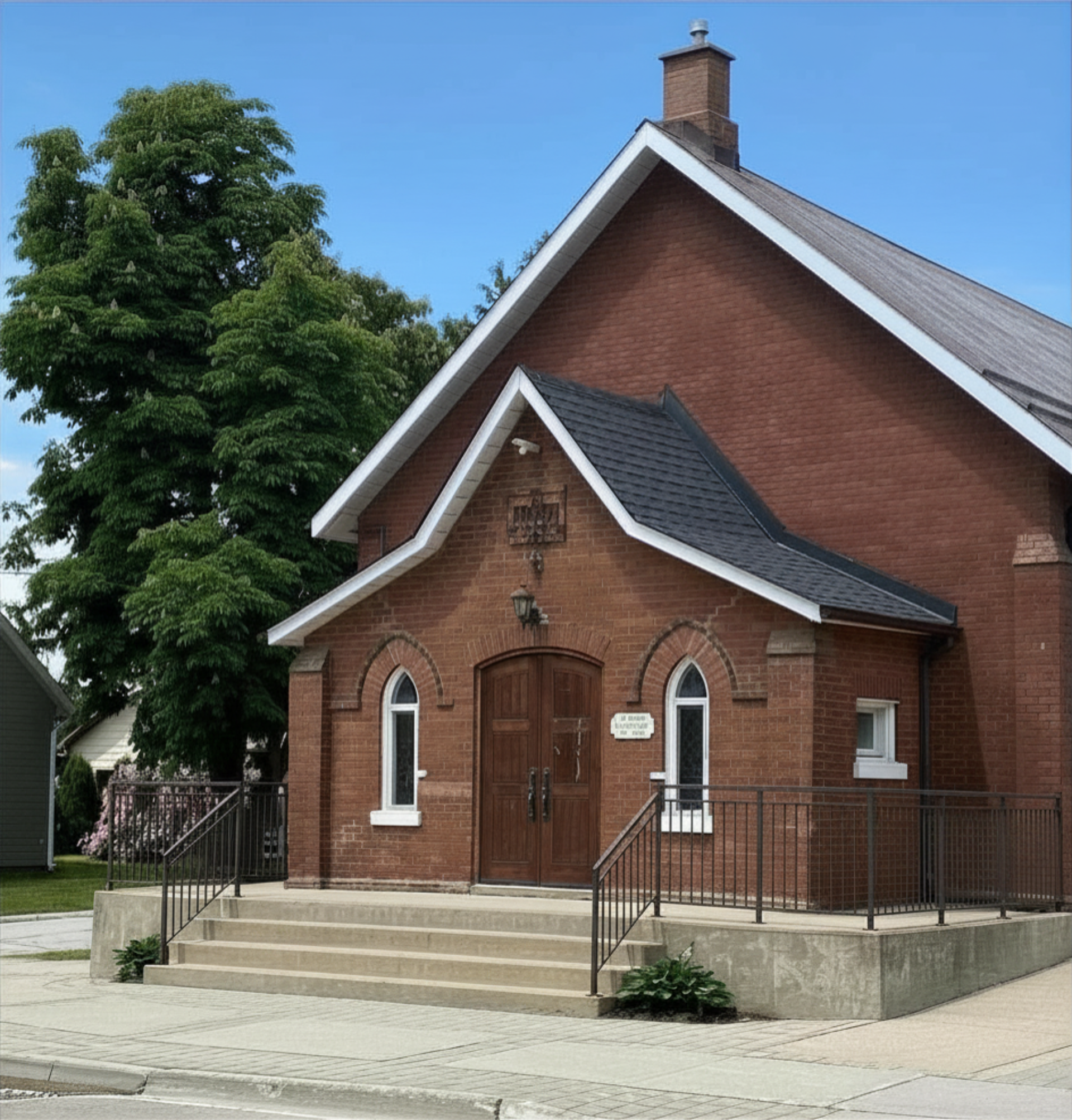 Exterior of Caledon East United Church